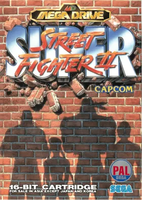 Super Street Fighter II (Europe) box cover front